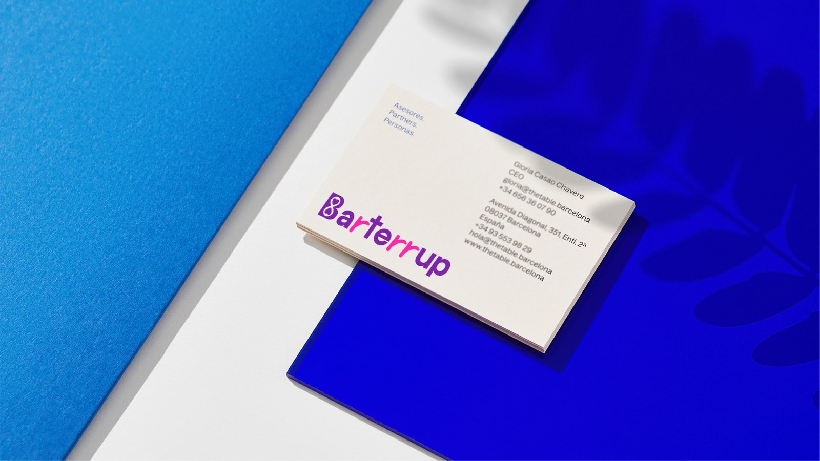 Barterrup — Business Card