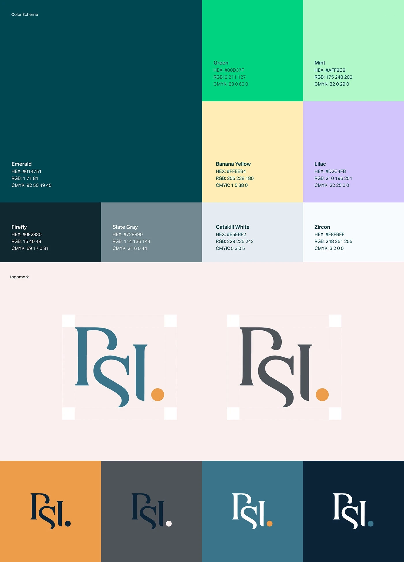 PSI — Logo Color Guide